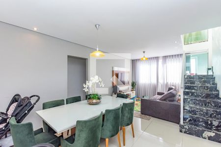 Sala de apartamento à venda com 4 quartos, 223m² em Barreiro, Belo Horizonte