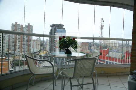 Varanda Gourmet  de apartamento para alugar com 3 quartos, 109m² em Centro, São Bernardo do Campo