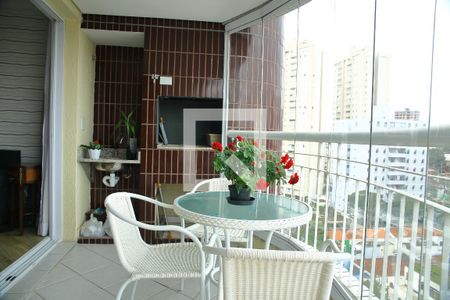 Varanda Gourmet  de apartamento para alugar com 3 quartos, 109m² em Centro, São Bernardo do Campo