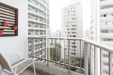 Sacada de apartamento para alugar com 1 quarto, 50m² em Perdizes, São Paulo