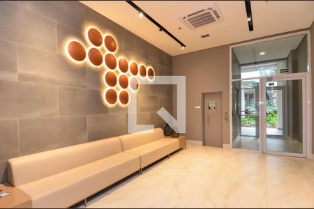 Studio para alugar com 39m², 1 quarto e 1 vaga Studio para alugar com 39m², 1 quarto e 1 vagaHall Social