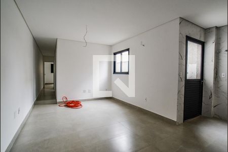 Sala de apartamento à venda com 3 quartos, 86m² em Jardim Bela Vista, Santo André