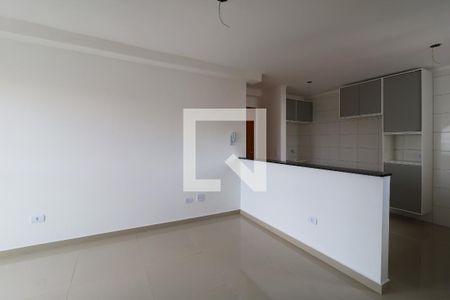 Sala de apartamento à venda com 2 quartos, 50m² em Jardim Ocara, Santo André