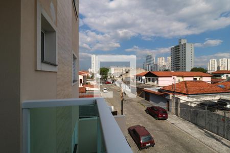 Sacada da Sala de apartamento à venda com 2 quartos, 50m² em Jardim Ocara, Santo André