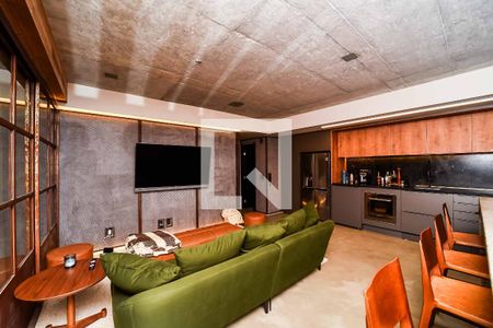 Sala de apartamento para alugar com 1 quarto, 70m² em Boa Vista, Porto Alegre