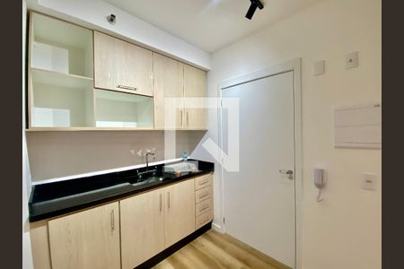 Sala/Cozinha de apartamento à venda com 1 quarto, 28m² em Belenzinho, São Paulo