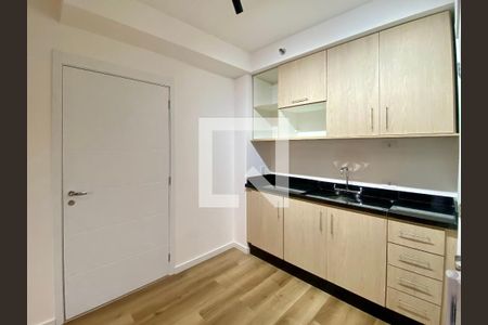 Sala/Cozinha de apartamento à venda com 1 quarto, 28m² em Belenzinho, São Paulo