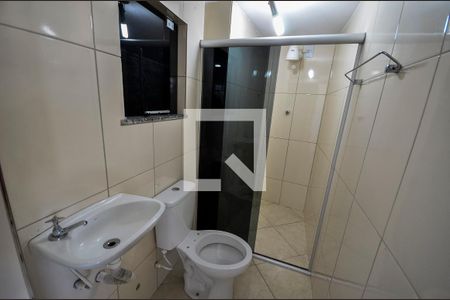 Banheiro de apartamento para alugar com 1 quarto, 30m² em São Cristóvão, Rio de Janeiro