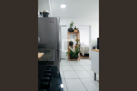 Cozinha  de apartamento para alugar com 2 quartos, 36m² em Bela Vista, São Paulo