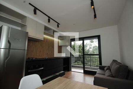 Sala/Cozinha de apartamento para alugar com 2 quartos, 39m² em Cidade Jardim, São Paulo