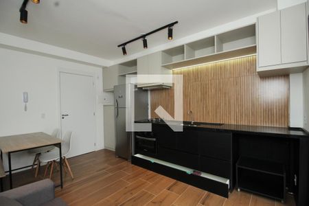 Sala/Cozinha de apartamento para alugar com 2 quartos, 39m² em Cidade Jardim, São Paulo