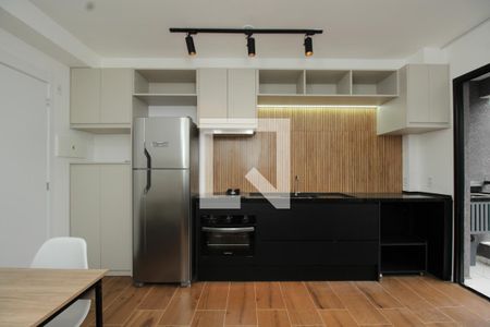 Sala/Cozinha de apartamento para alugar com 2 quartos, 39m² em Cidade Jardim, São Paulo