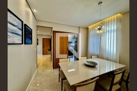 Sala de Jantar de apartamento à venda com 3 quartos, 105m² em Buritis, Belo Horizonte