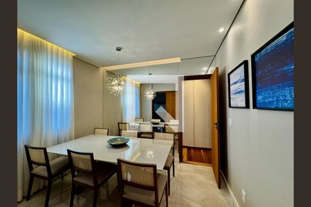 Sala de Jantar de apartamento à venda com 3 quartos, 105m² em Buritis, Belo Horizonte