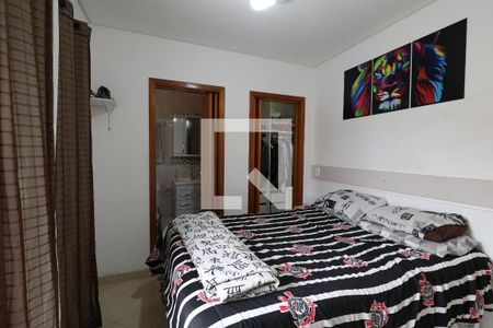 Suíte de apartamento à venda com 2 quartos, 100m² em Parque Novo Oratório, Santo André