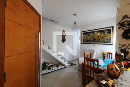 Sala de apartamento à venda com 2 quartos, 100m² em Parque Novo Oratório, Santo André