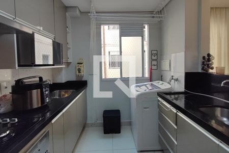 Cozinha de apartamento à venda com 2 quartos, 45m² em Loteamento Residencial Parque dos Cantos, Campinas