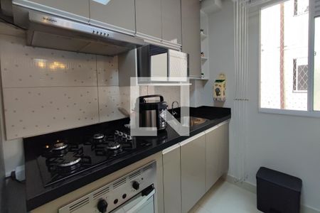 Cozinha de apartamento à venda com 2 quartos, 45m² em Loteamento Residencial Parque dos Cantos, Campinas