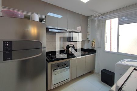 Cozinha de apartamento à venda com 2 quartos, 45m² em Loteamento Residencial Parque dos Cantos, Campinas