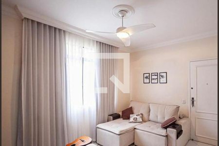 Sala  de apartamento à venda com 3 quartos, 86m² em Cidade Nova, Belo Horizonte