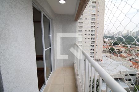 Sala - Varanda de apartamento para alugar com 2 quartos, 42m² em Vila Guaca, São Paulo