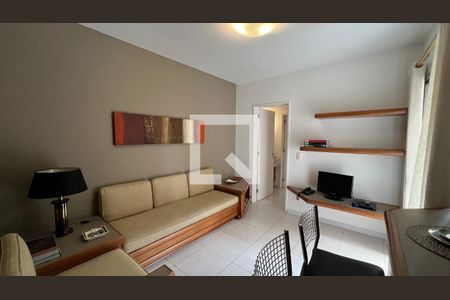 Sala de apartamento para alugar com 1 quarto, 40m² em Paraíso, São Paulo