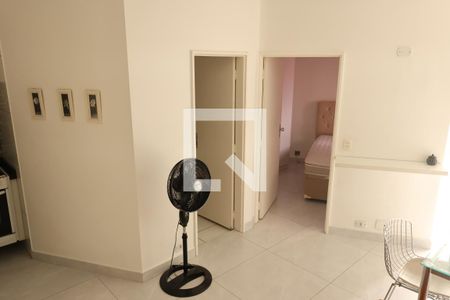 Sala de apartamento à venda com 1 quarto, 37m² em Indianópolis, São Paulo