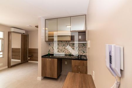 Sala/Cozinha  de apartamento para alugar com 1 quarto, 35m² em Qrsw 7, Brasília