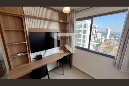 Sala  de kitnet/studio para alugar com 1 quarto, 24m² em Pinheiros, São Paulo