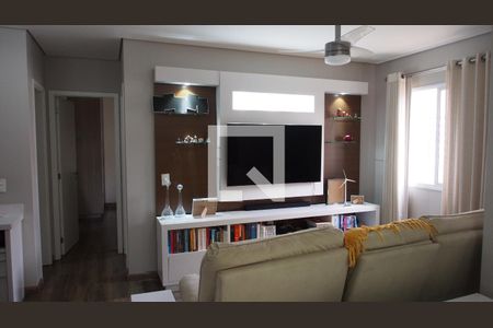 Sala de apartamento à venda com 2 quartos, 76m² em Jardim Ermida I, Jundiaí