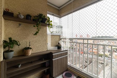 Varanda da Sala de apartamento à venda com 2 quartos, 55m² em Vila Moinho Velho, São Paulo