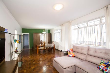 Sala de apartamento para alugar com 3 quartos, 110m² em Sion, Belo Horizonte