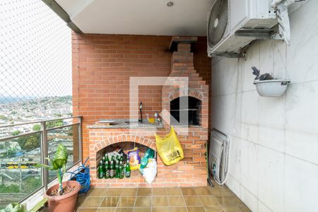 Varanda - Churrasqueira de apartamento para alugar com 3 quartos, 140m² em Penha, Rio de Janeiro