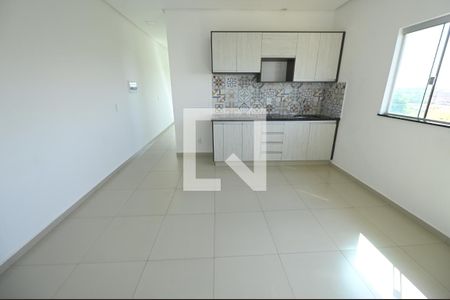 Sala/Cozinha de kitnet/studio para alugar com 1 quarto, 48m² em Quadra 10 Lote 1, Goiânia