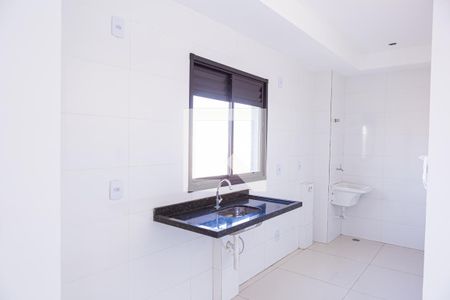 Cozinha e Área de Serviço de apartamento à venda com 2 quartos, 47m² em Vila Santa Teresa (zona Leste), São Paulo