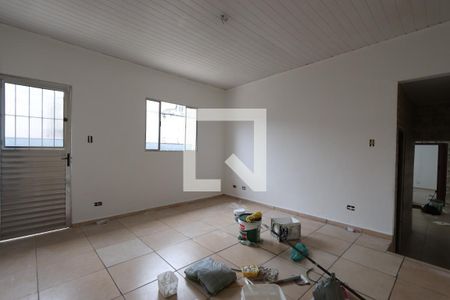 Sala de casa para alugar com 2 quartos, 120m² em Chácara Mafalda, São Paulo