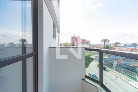 Varanda da Sala de apartamento para alugar com 2 quartos, 60m² em Vila Leopoldina, Santo André