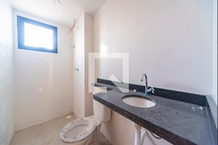 Banheiro Social de apartamento para alugar com 2 quartos, 60m² em Vila Leopoldina, Santo André