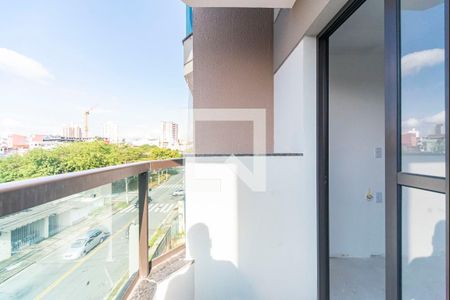 Varanda da Sala de apartamento à venda com 2 quartos, 60m² em Vila Leopoldina, Santo André