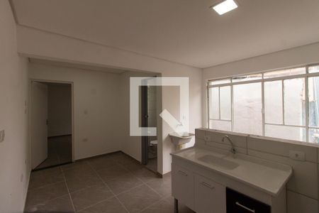 Sala/Cozinha de casa para alugar com 1 quarto, 46m² em Vila Fatima, São Paulo