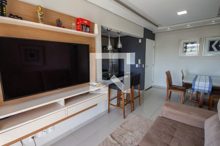 Sala de apartamento para alugar com 2 quartos, 67m² em Residencial E Comercial Palmares, Ribeirão Preto