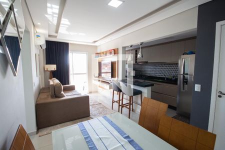 Sala de Jantar de apartamento para alugar com 2 quartos, 67m² em Residencial E Comercial Palmares, Ribeirão Preto