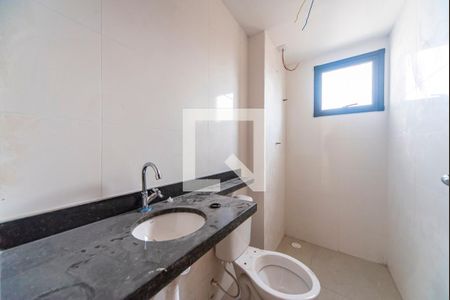 Banheiro Social de apartamento à venda com 2 quartos, 60m² em Vila Leopoldina, Santo André