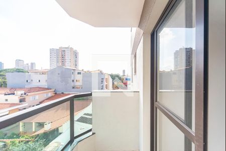 Varanda da Sala de apartamento à venda com 2 quartos, 60m² em Vila Leopoldina, Santo André