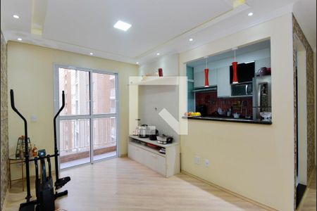 Sala de apartamento para alugar com 2 quartos, 58m² em Picanço, Guarulhos