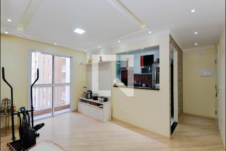 Sala de apartamento para alugar com 2 quartos, 58m² em Picanço, Guarulhos