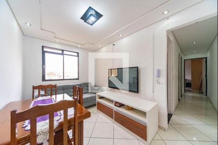 Sala de apartamento à venda com 2 quartos, 47m² em Vila Alto de Santo André, Santo André