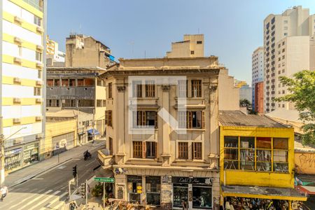 Vista do Studio de kitnet/studio para alugar com 1 quarto, 23m² em República, São Paulo