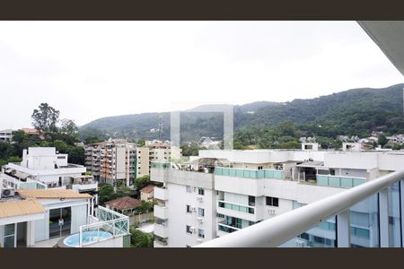 Vista - Varanda da Sala de apartamento à venda com 4 quartos, 299m² em Freguesia (jacarepaguá), Rio de Janeiro