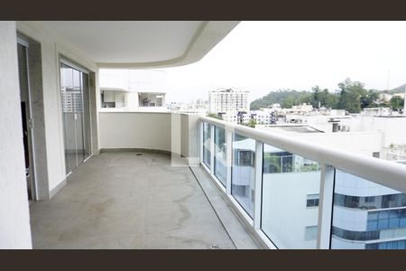 Varanda da Sala de apartamento à venda com 4 quartos, 299m² em Freguesia (jacarepaguá), Rio de Janeiro